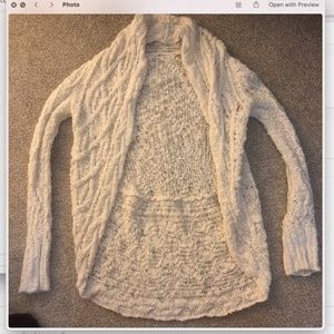 White Anthropologie Sweater